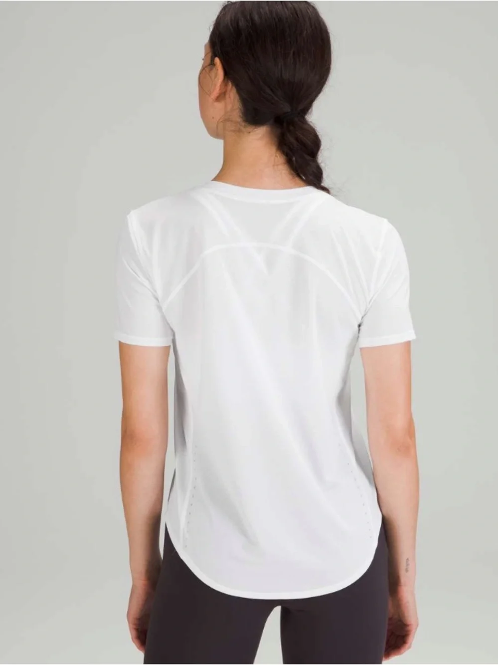 Lululemon High Neck Running and Training T-Shirt